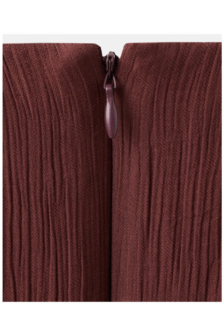 Belted Sleeveless Crop Jumpsuit, Alternate, color, MAROON