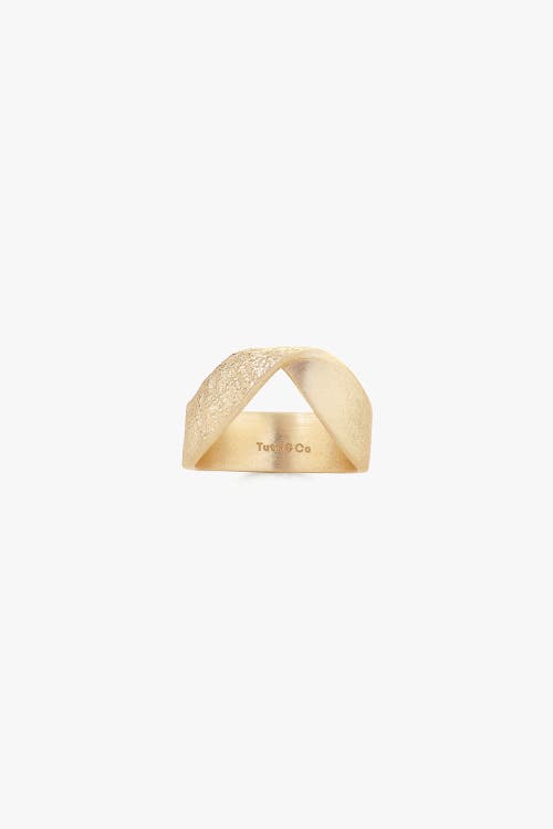 Tutti & Co Praise Ring In Gold
