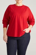 Universal Standard Drop Shoulder Top