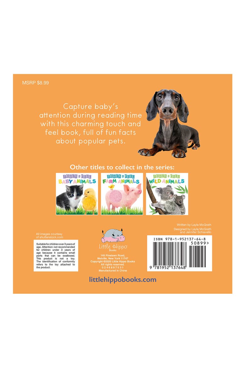 Touch and Feel Pet Animals, Alternate, color, MULTI