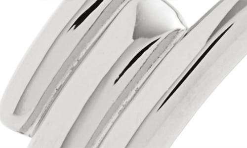 Monica Vinader Signature Link Stacking Ring In Sterling Silver
