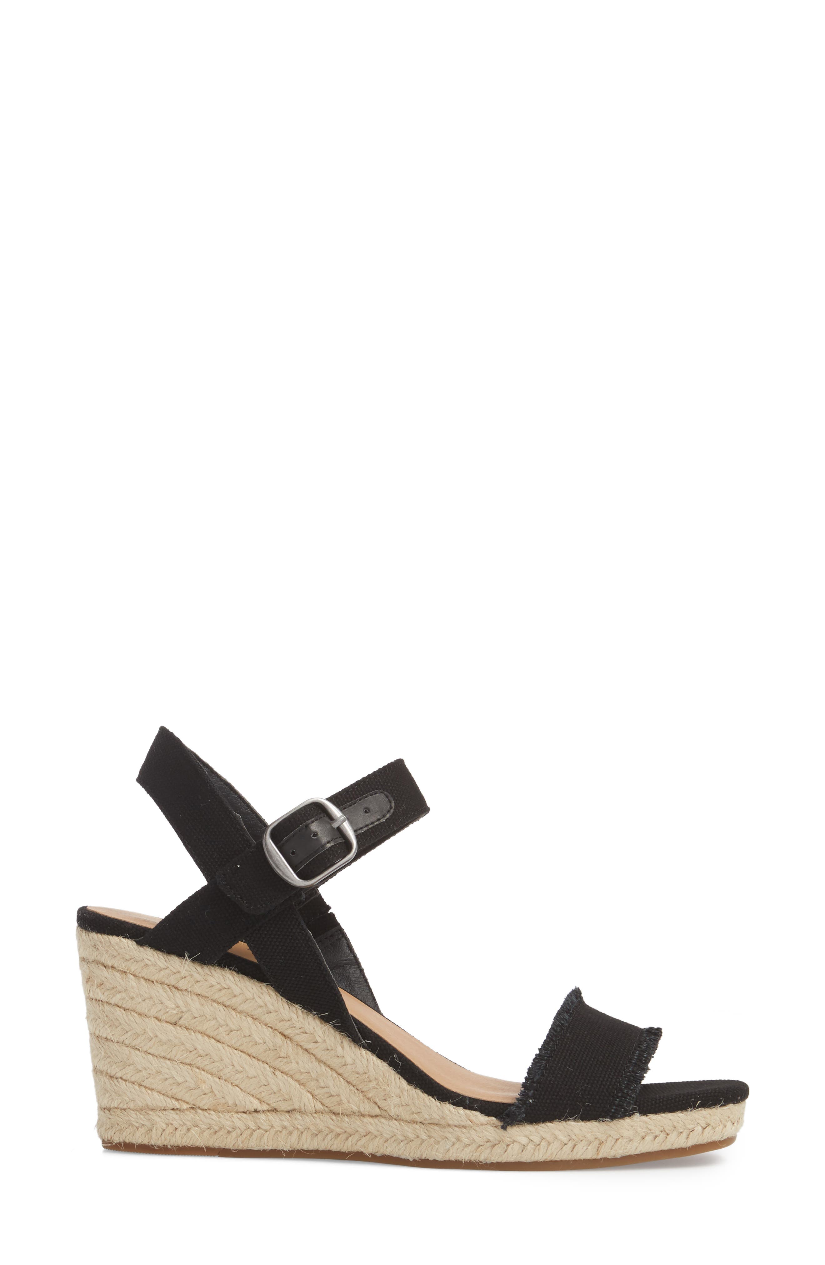 Lucky Brand Marceline Squared Toe Wedge Sandal, Alternate, color, 