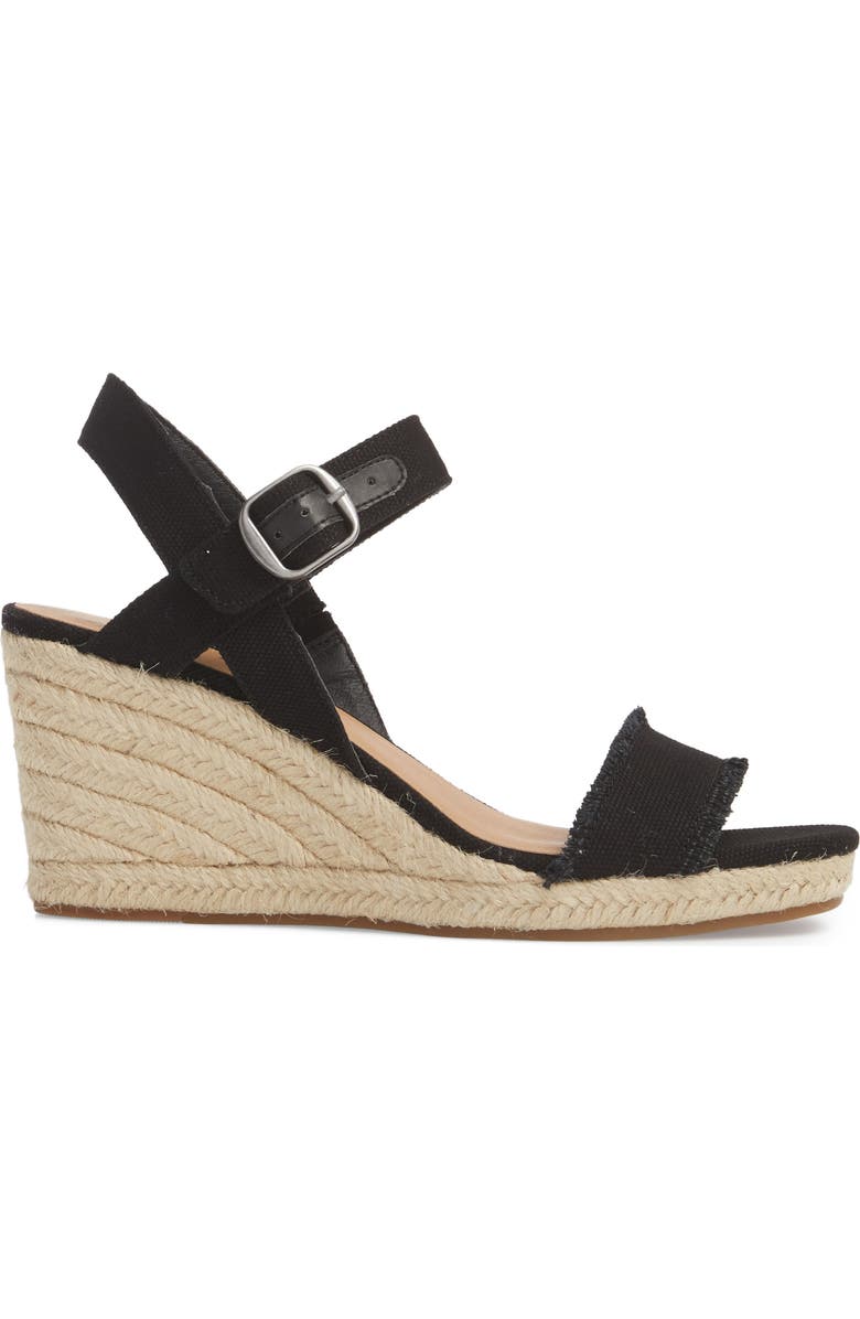 Lucky Brand Marceline Squared Toe Wedge Sandal, Alternate, color,