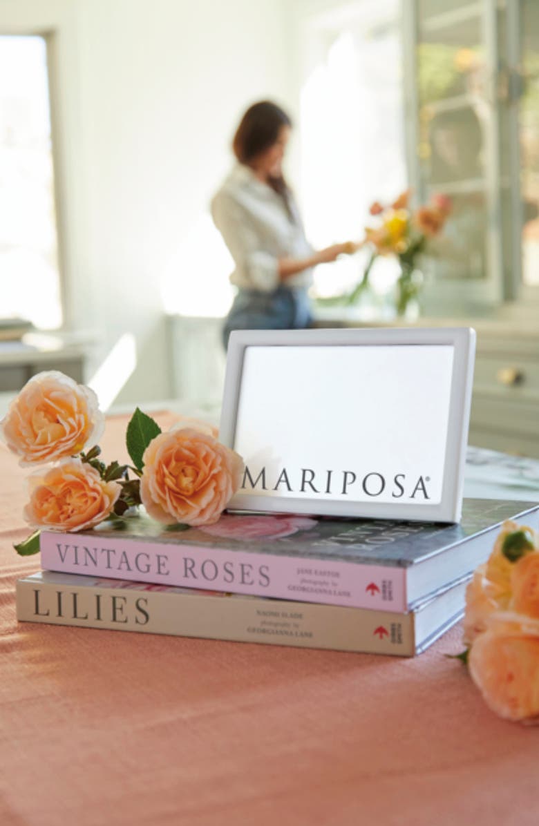 Mariposa Main Line Picture Frame, Alternate, color, White