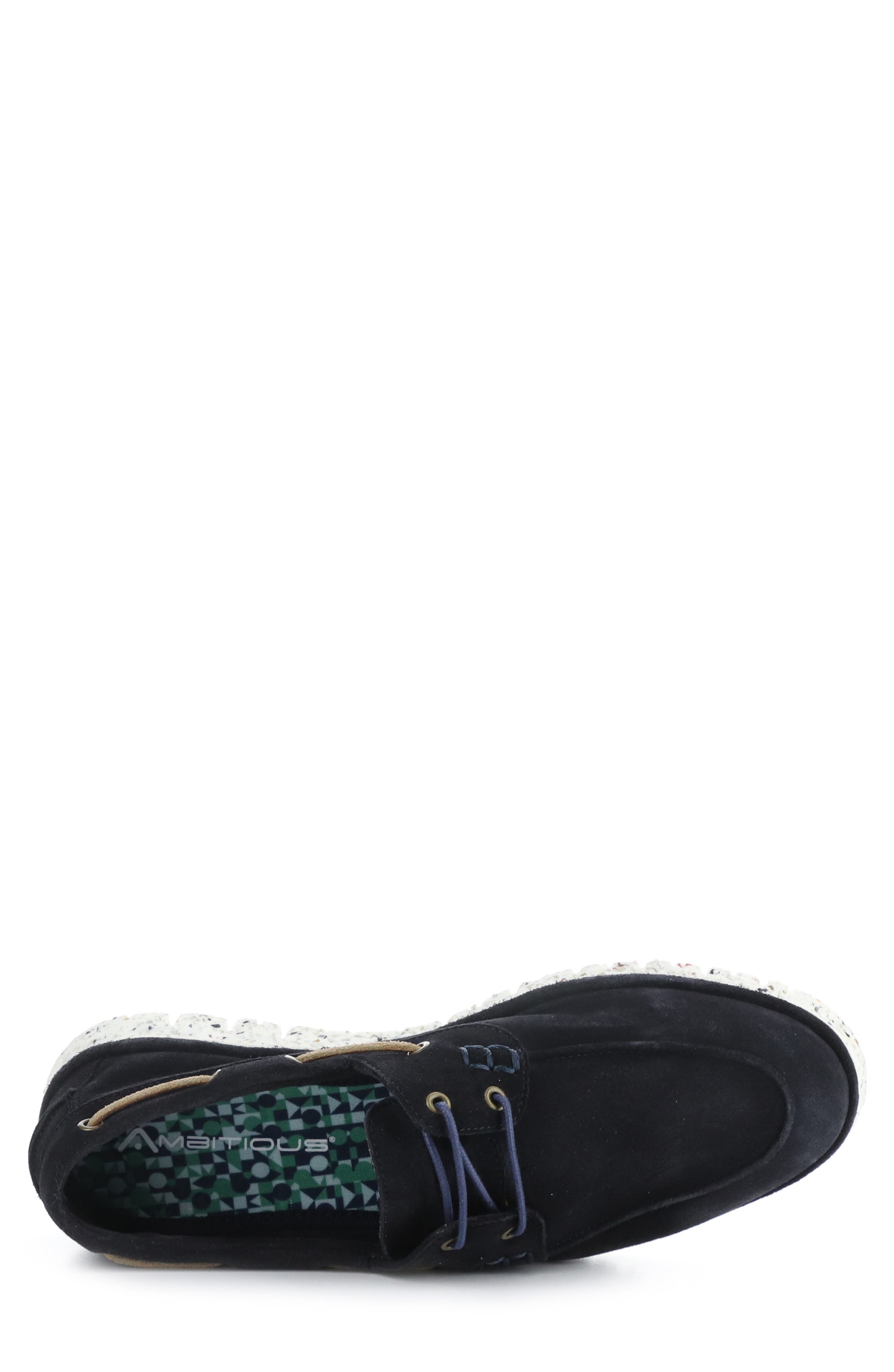 11910 Lug Sole Boat Shoe, Alternate, color, NAVY SUEDE