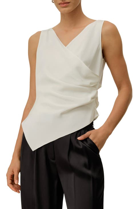 Women's Élise V-Neck Silk Top