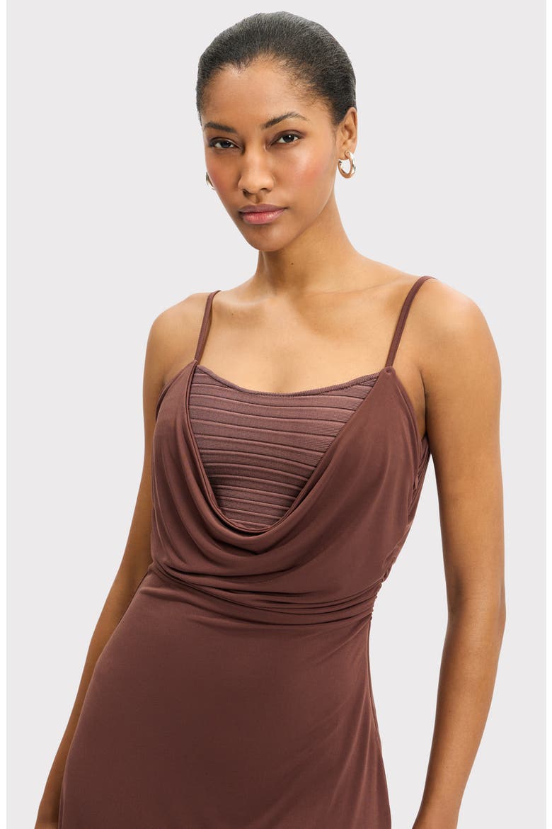 The Elizabeth Dress, Alternate, color, COFFEE