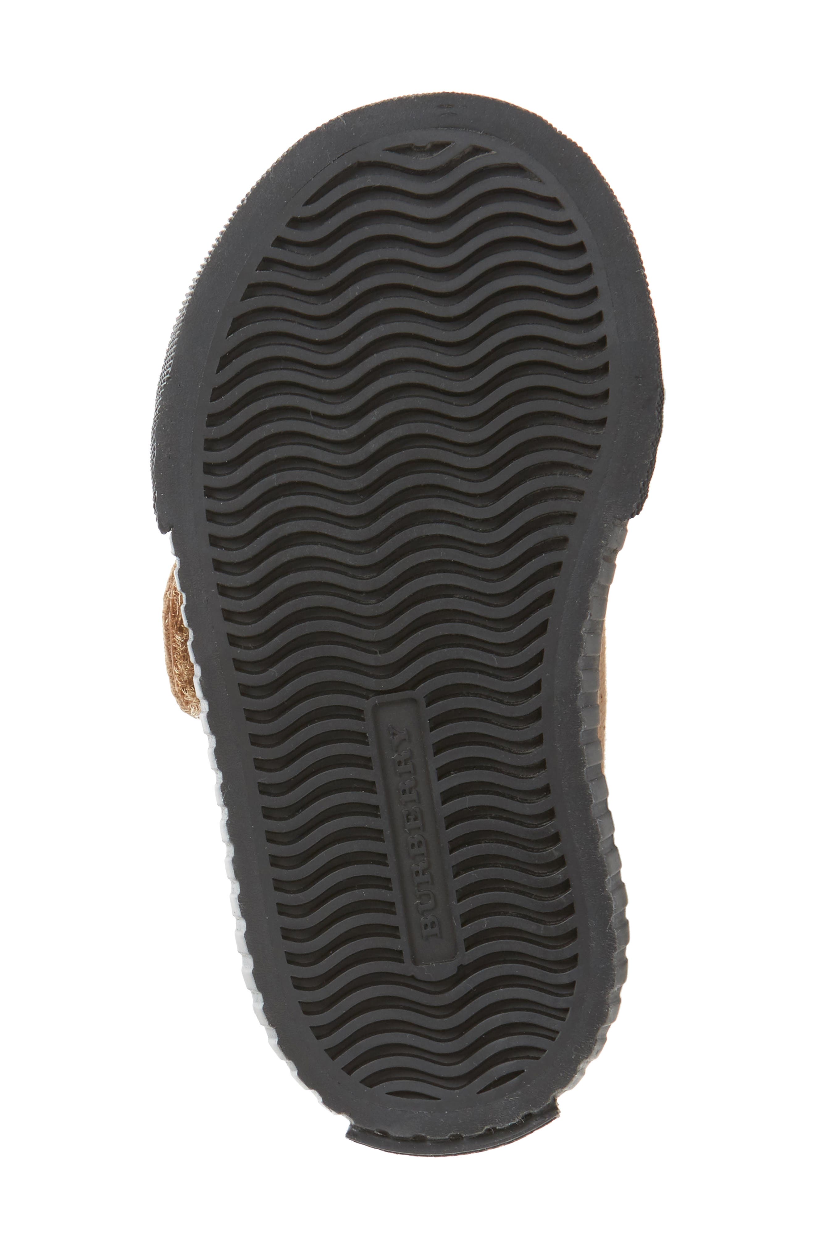 Burberry Beech Crib Sneaker, Alternate, color, 