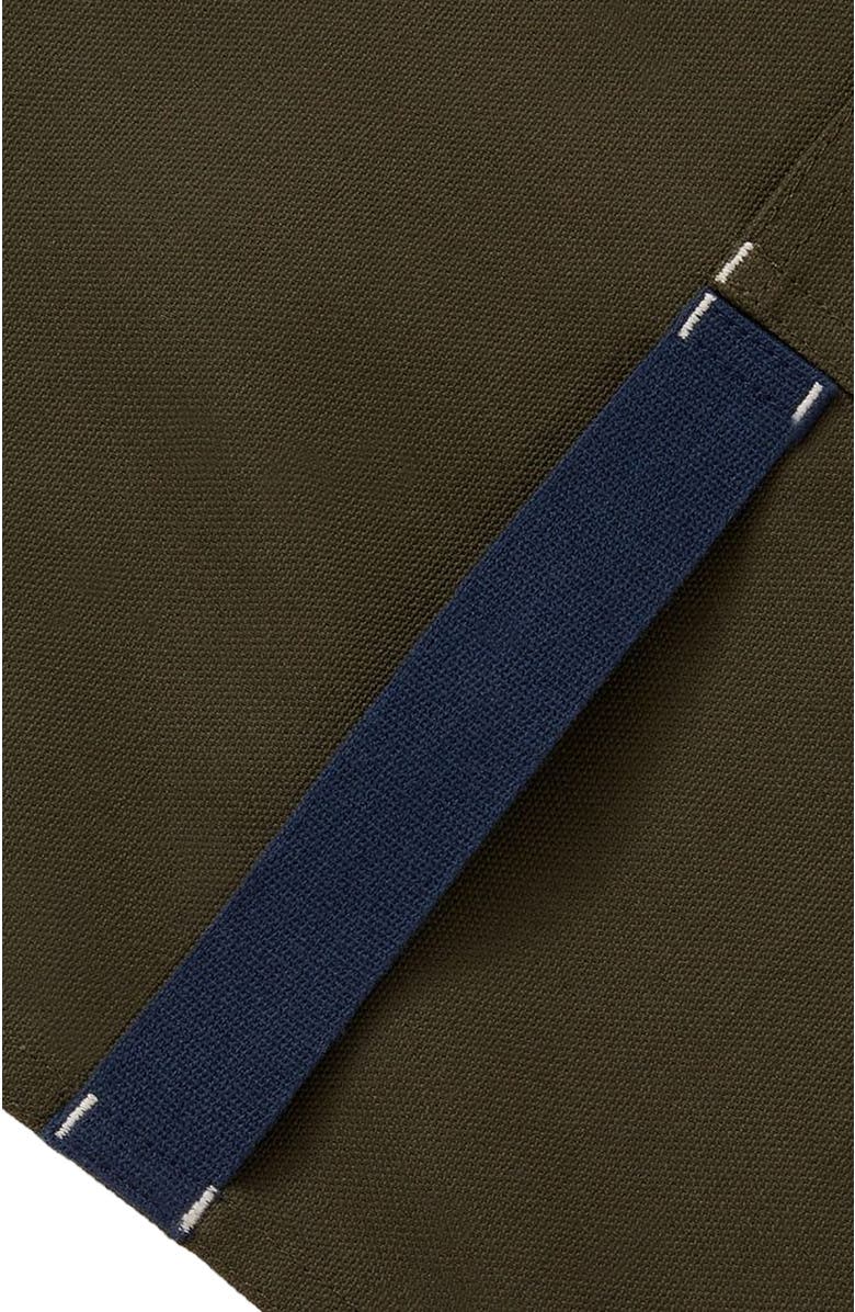 Hedley & Bennett The Big Apron - Olive Green with Navy Straps, Alternate, color, Olive