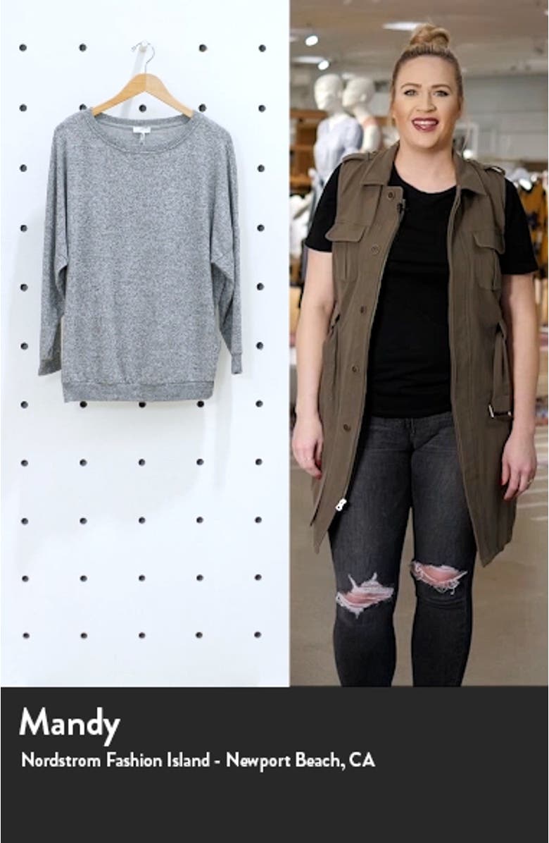 Jennina Drop Shoulder Sweater, sales video thumbnail