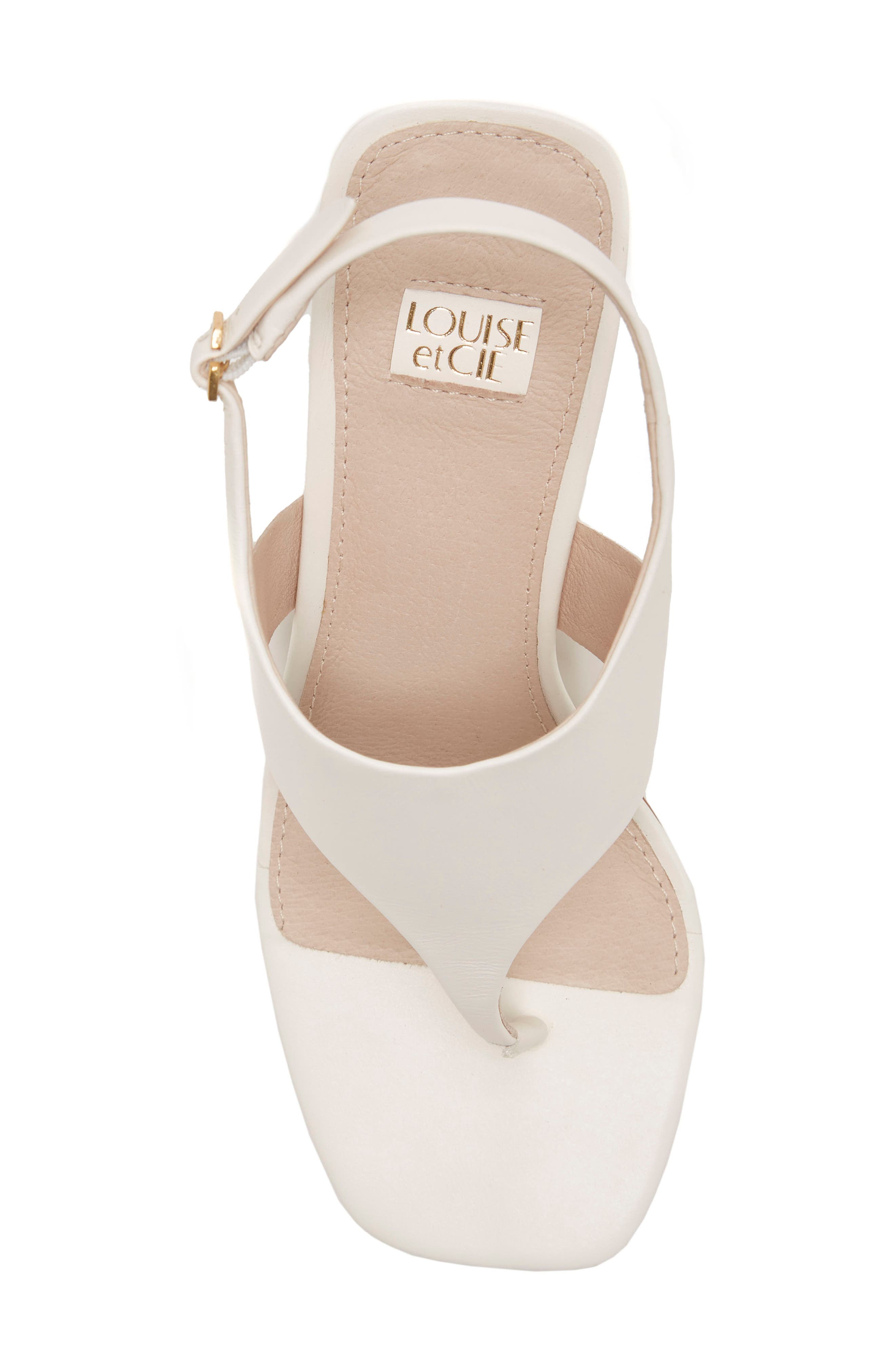 Lalo Thong Sandal, Alternate, color, MUSLIN