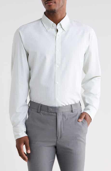 Ricoplus Striped Button Down Shirt