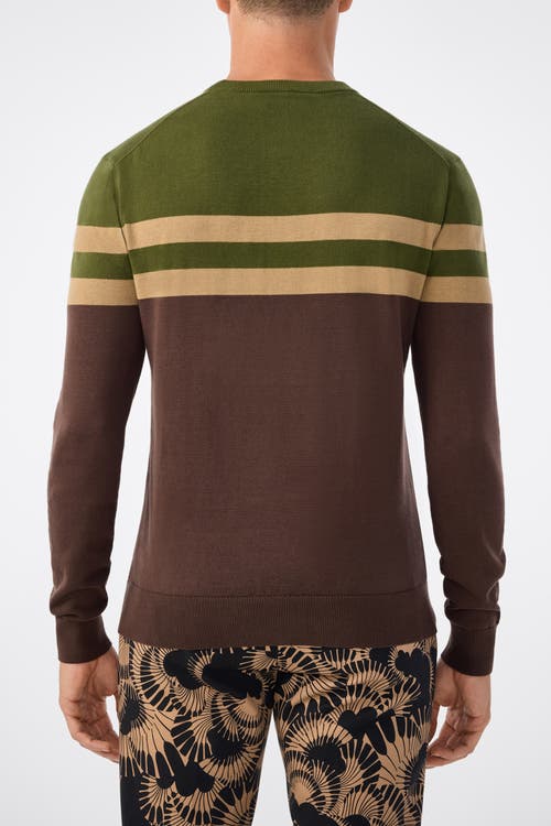 Mr Turk Romero Slim Fit Crewneck Sweater In Multi