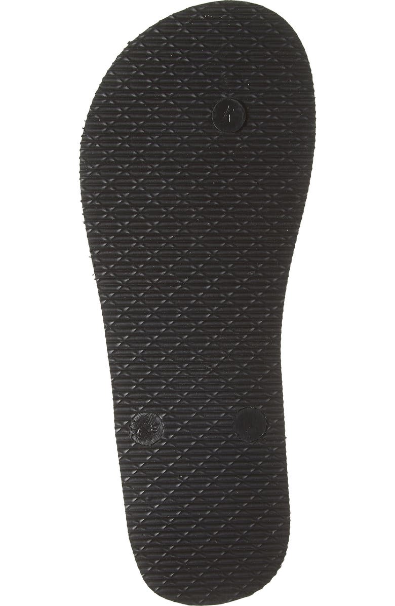 KARL LAGERFELD PARIS Zaid Flip Flop Sandal, Alternate, color, Black