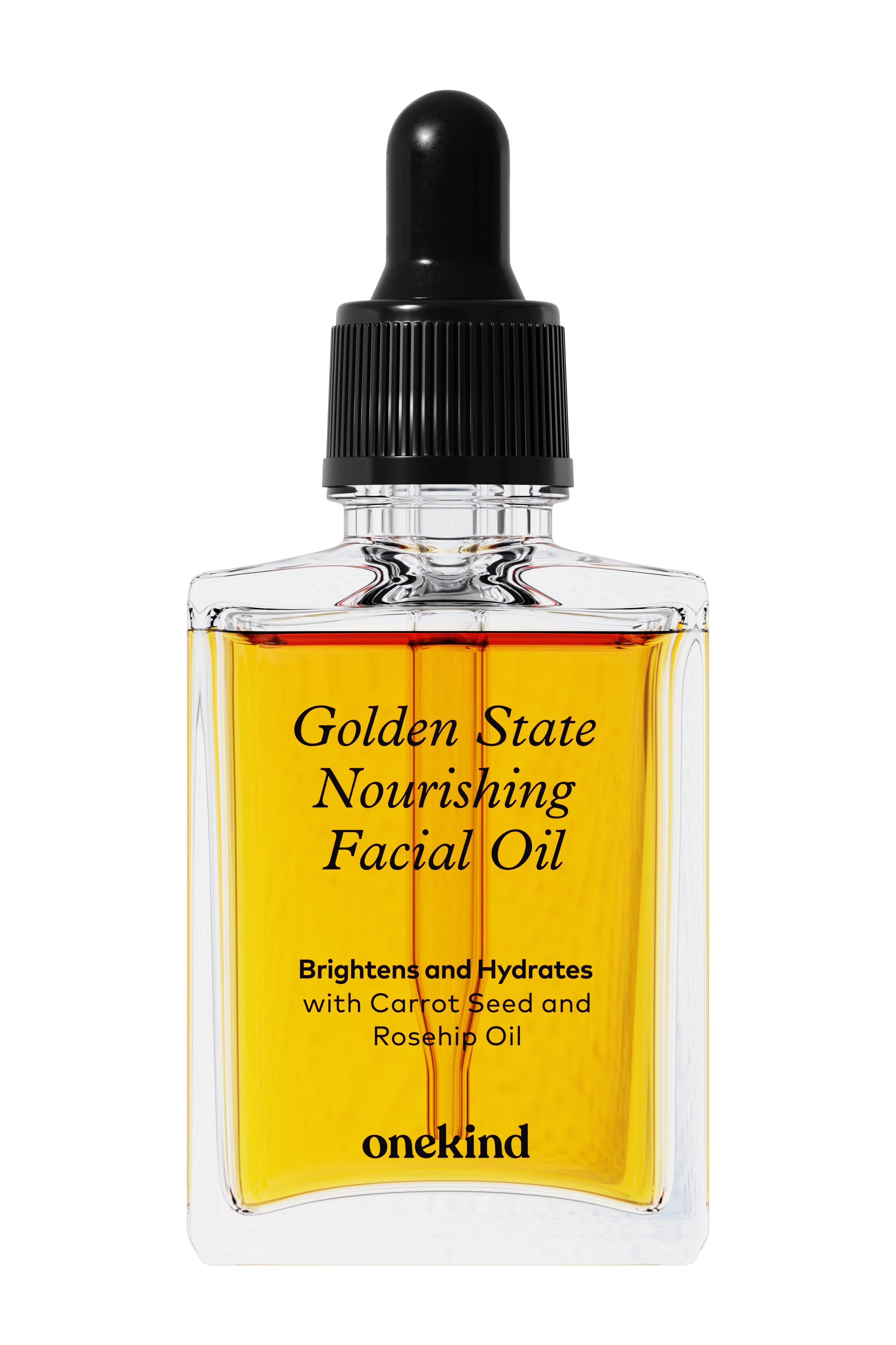 Golden State Glow & Hydrate Facial Oil with Rosehip + Carrot Seed