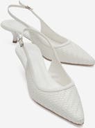 Prologue Shoes Fendrix Kitten Heel Slingback Pump