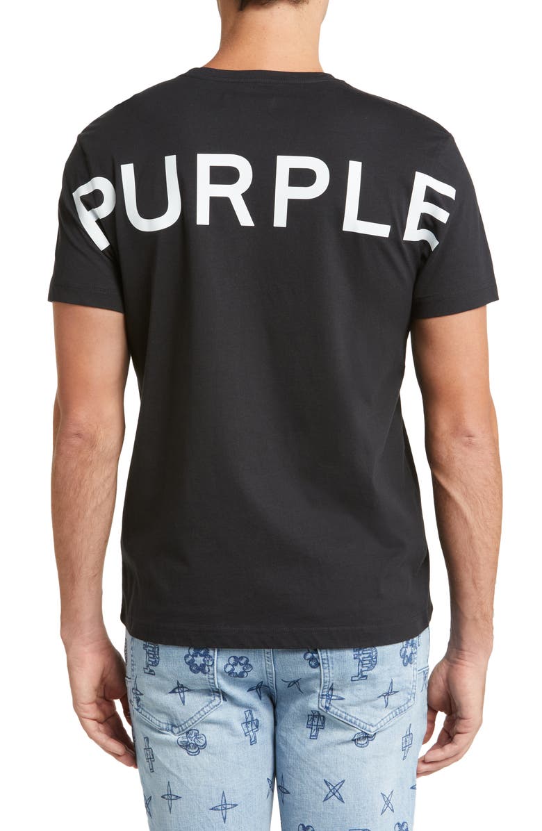 PURPLE BRAND Clean Logo Cotton Jersey T-Shirt, Alternate, color, 