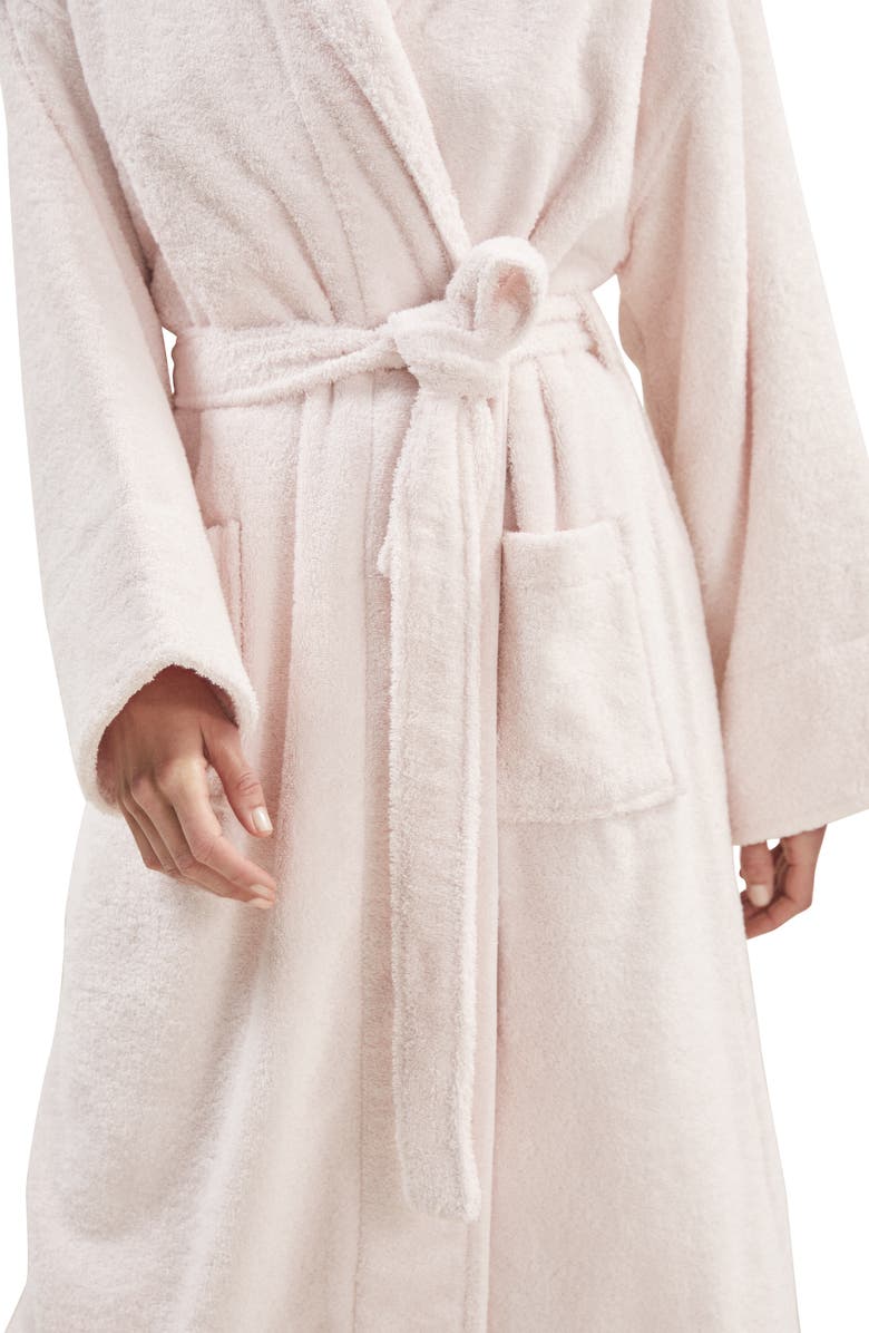 The White Company Unisex Classic Cotton Robe, Alternate, color, 
