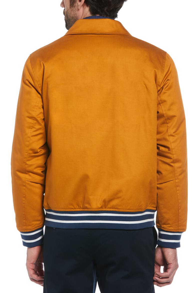Twill Logo Jacket, Alternate, color, SUDAN BROWN