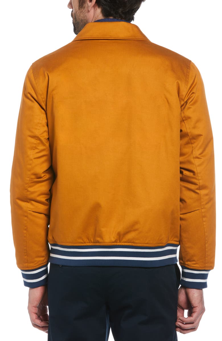 Original Penguin Twill Logo Jacket, Alternate, color, 