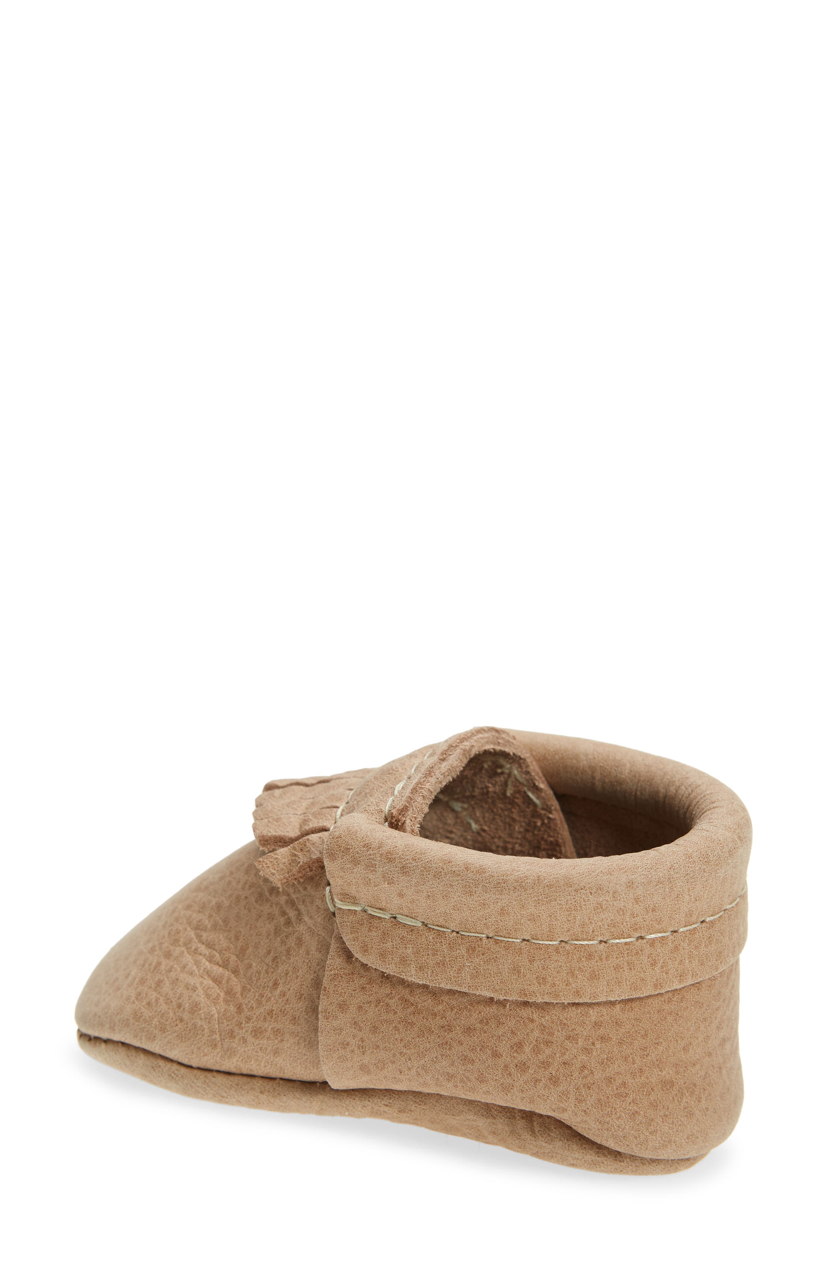 City Crib Shoe, Alternate, color, WEATHERED BROWN LEATHER