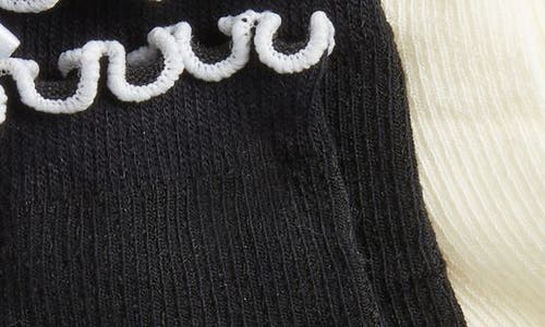 Stems 2-pack Delicate Bow Quarter Crew Socks