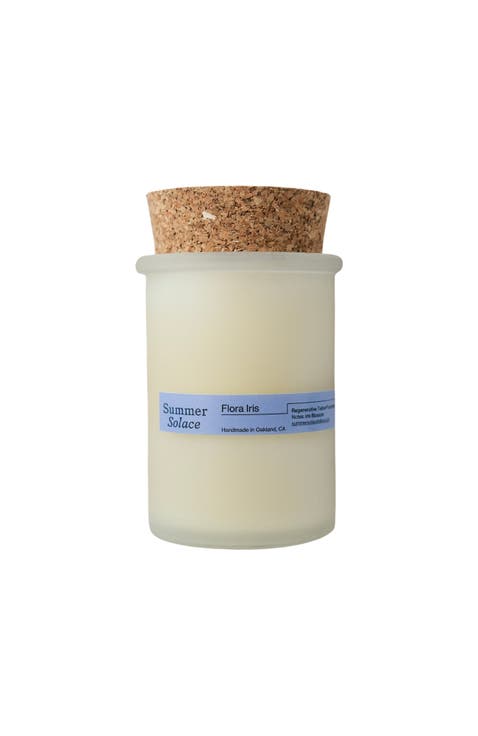 Flora Iris Regenerative Tallow Candle