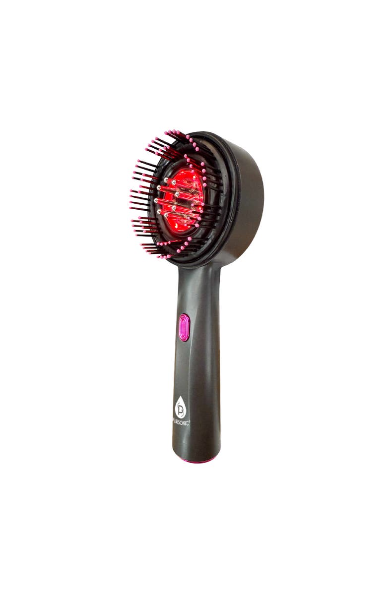PURSONIC 3-in-1 LED Therapy Scalp
Hair Treatment Brush - Stimulate Growth, Boost Volume, Enhance Scalp Health, Alternate, color, Black