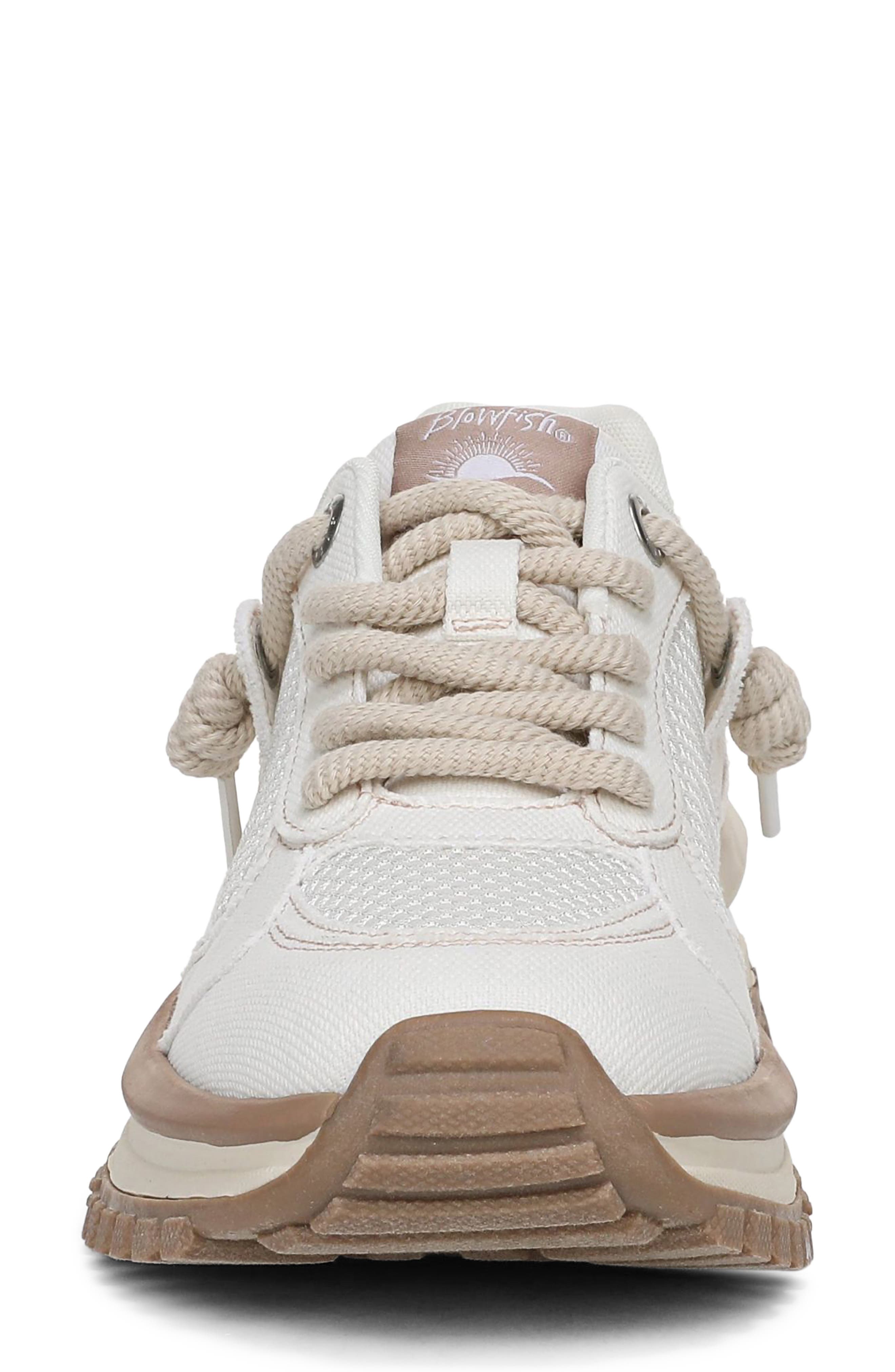 Leotina Trainer Sneaker, Alternate, color, WHITE CANVAS