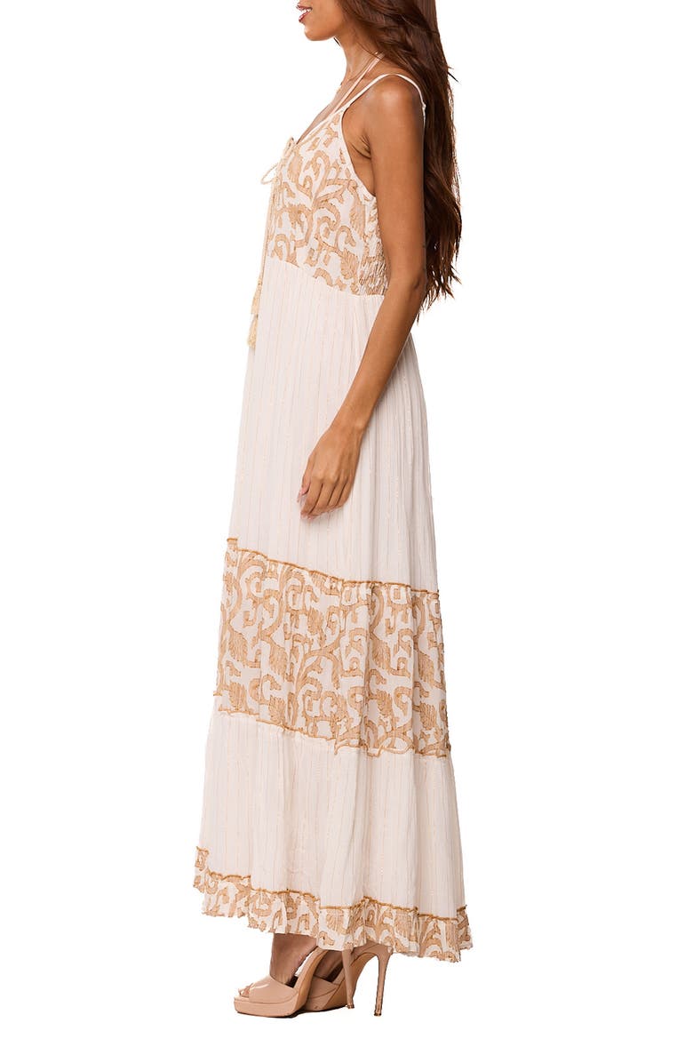 RANEES Print Maxi Dress, Alternate, color, White