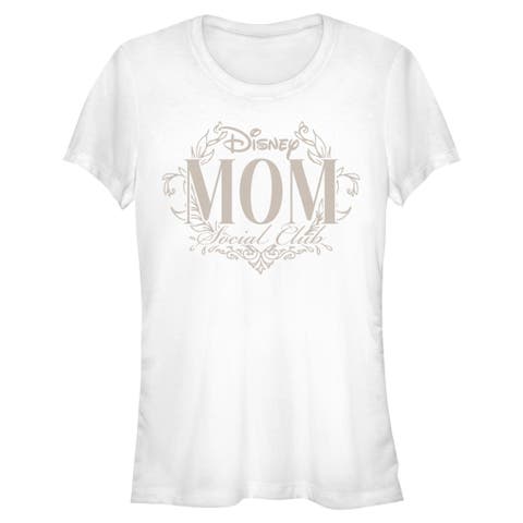 Junior's Disney Elegant Mom Social Club  Graphic T-Shirt