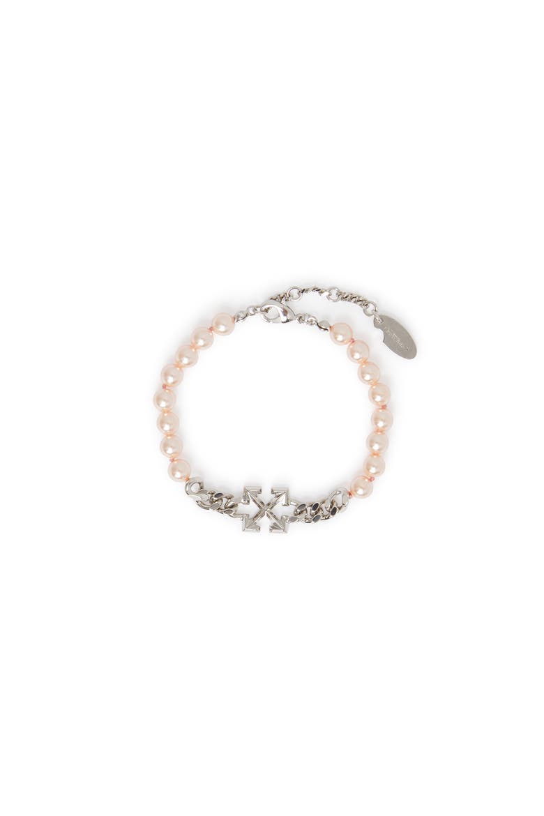 Women's Arrow Pearl Full Bracelet, Main, color, Silver