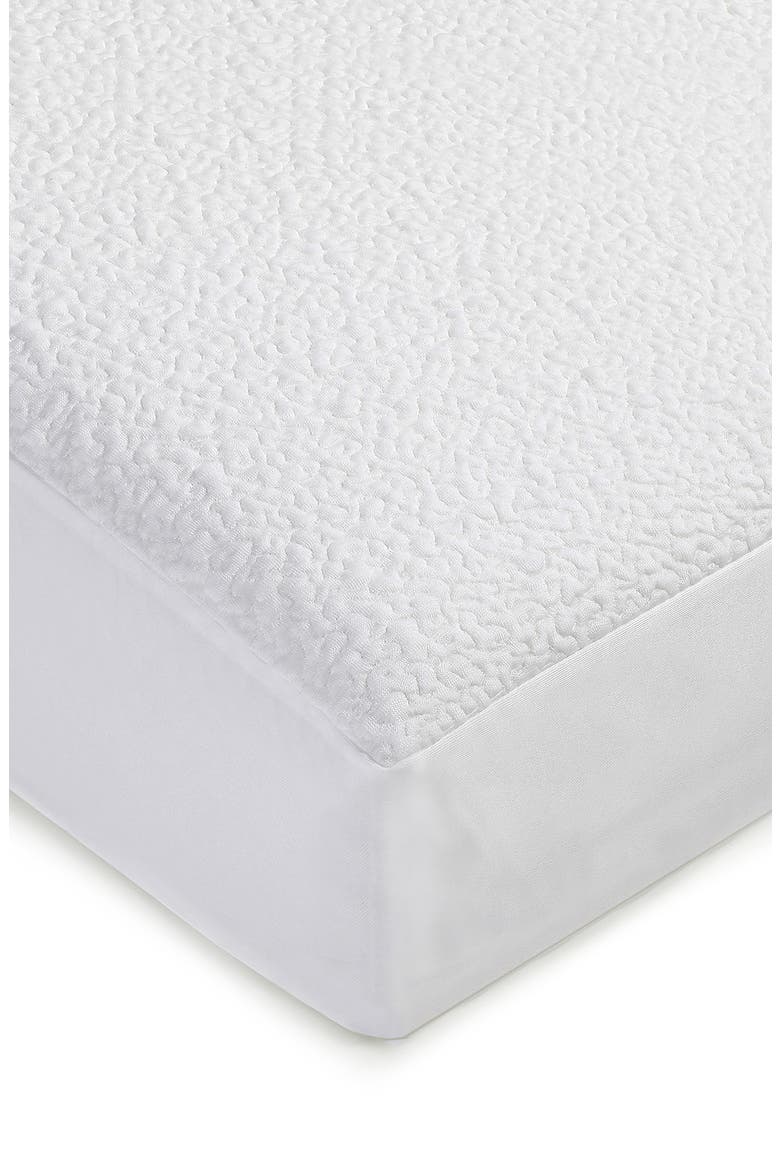 Mattress Protector, Alternate, color, WHITE