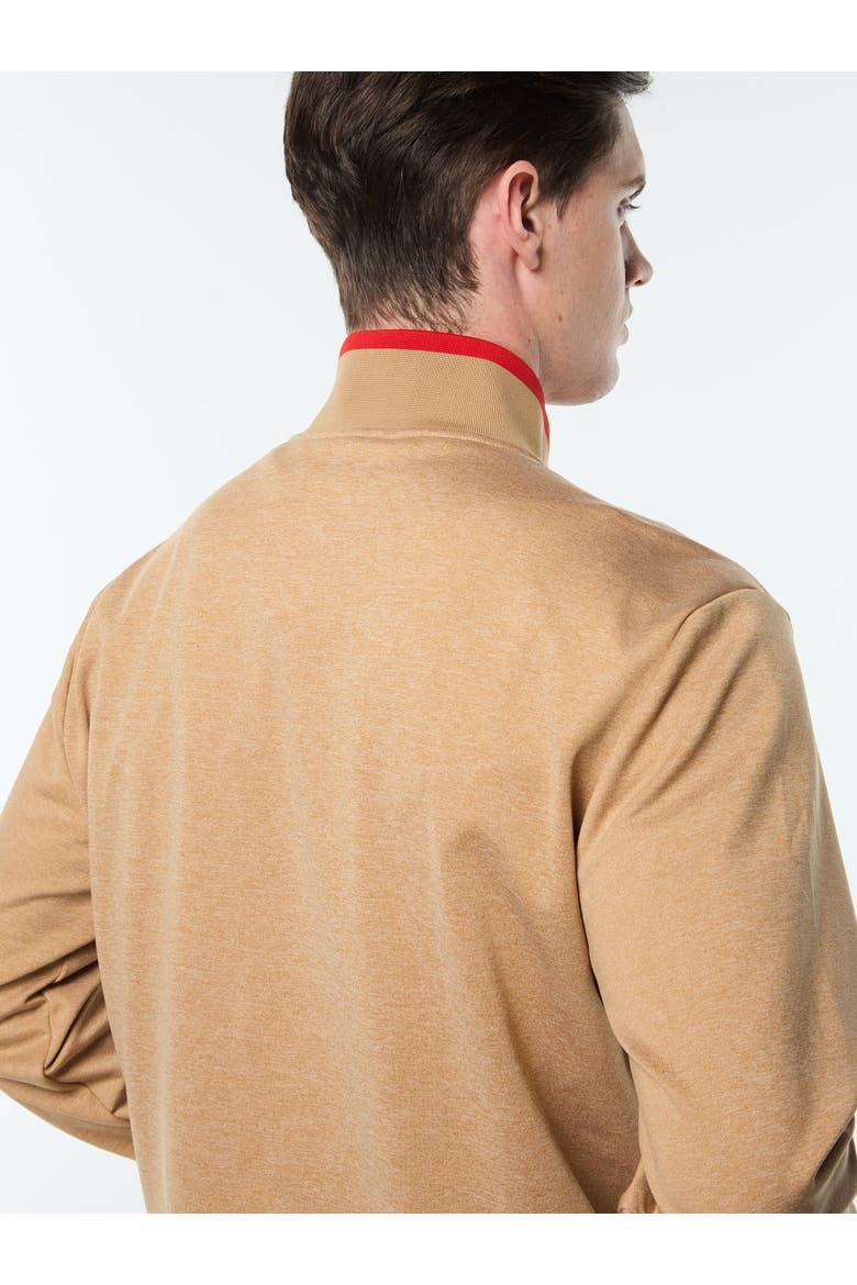 Nuvola Quarter Zip, Alternate, color, BRONZE BROWN