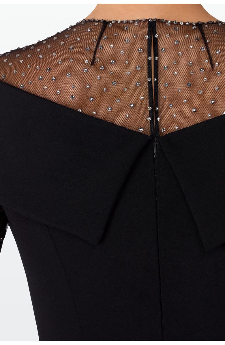 Jenny Packham Etienne Maxi Dress, Alternate, color, Liquorice