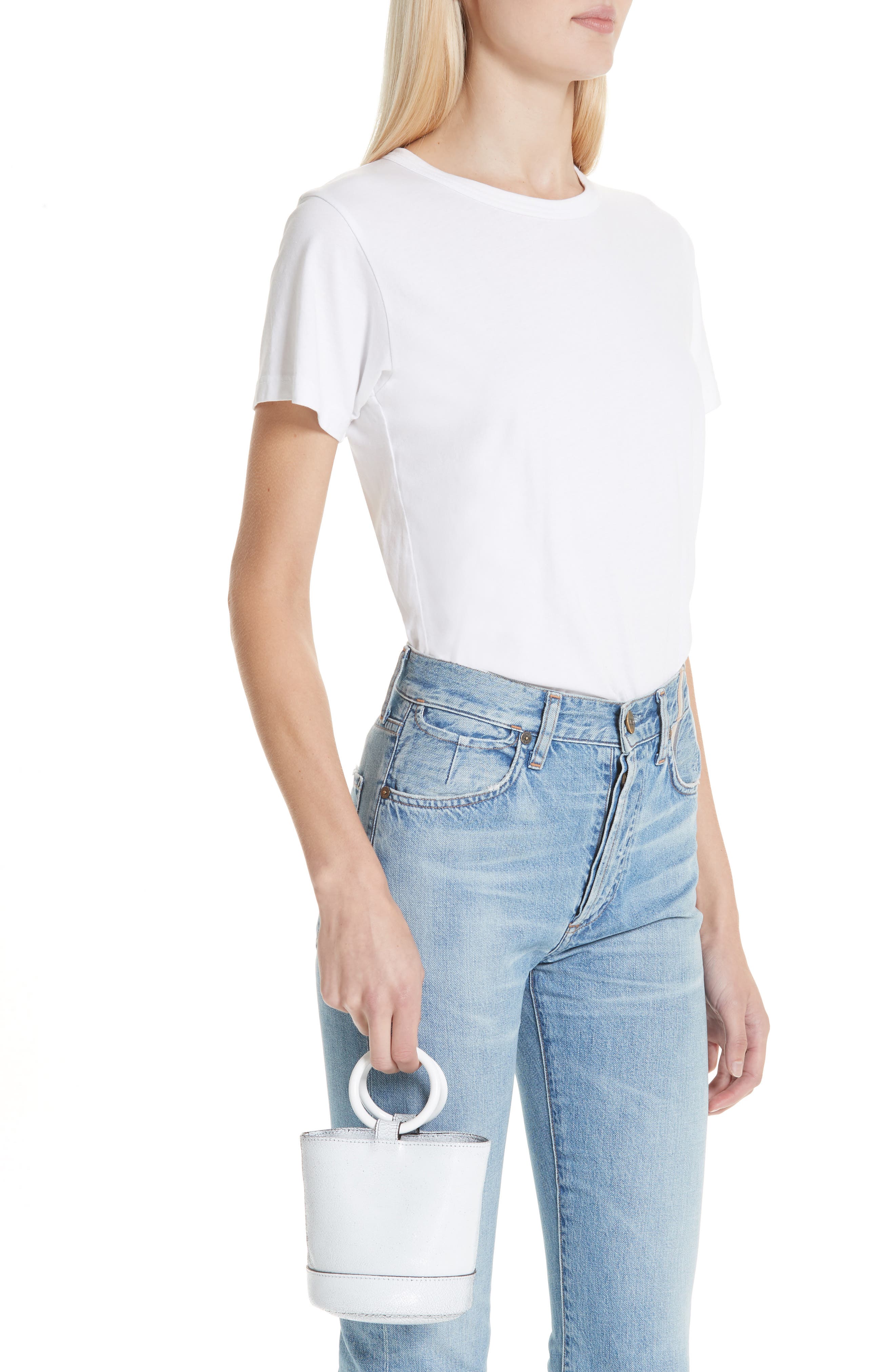 Simon Miller Bonsai 15 Calfskin Leather Bucket Bag, Alternate, color, 