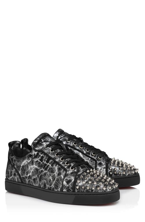 Christian Louboutin Louis Junior Orlato Spikes Low Top Sneaker