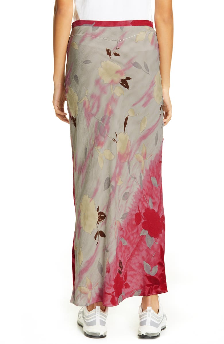Collina Strada Yod Pierced Waist Maxi Skirt, Alternate, color, 