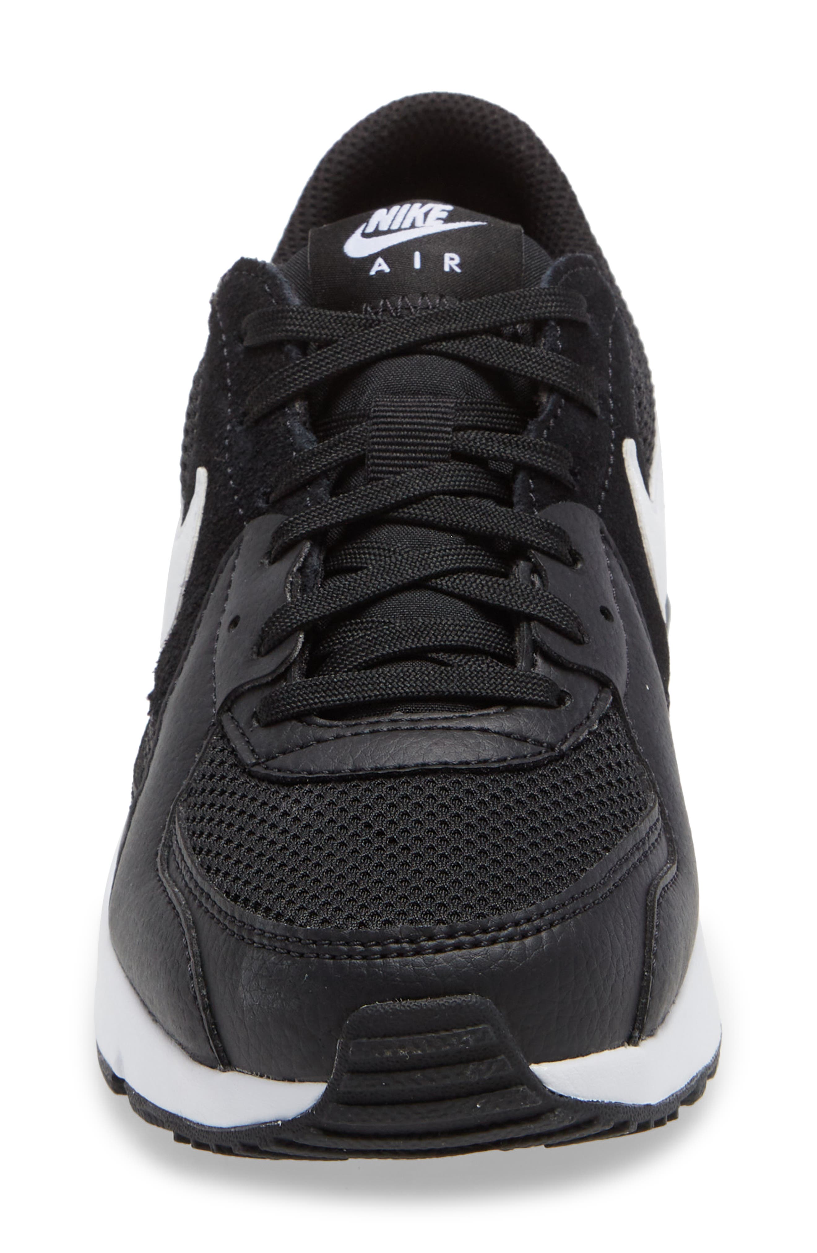 Nike Air Max Excee Sneaker, Alternate, color, 003 Black/White