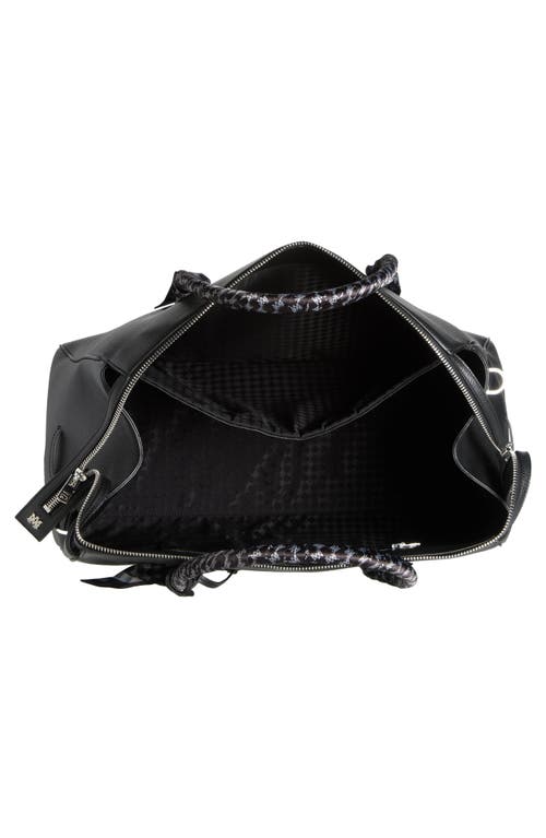 Amiri Leather Duffle Bag In Black