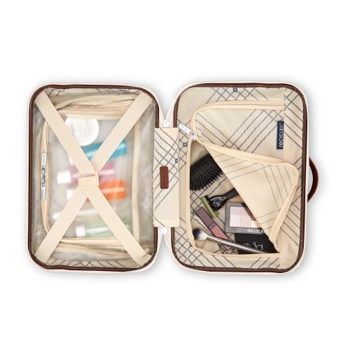 Samsonite Virtuosa Train Case & Carry On 2-piece Set In White