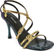 Nine West Lavva Buckle Ankle Strap Sandal
