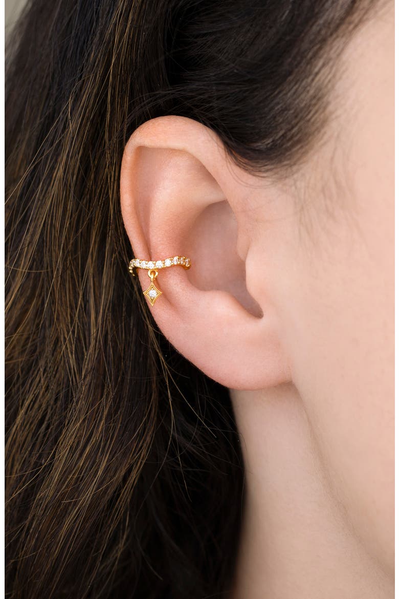 Sayulita Star Ear Cuff, Alternate, color, GOLD