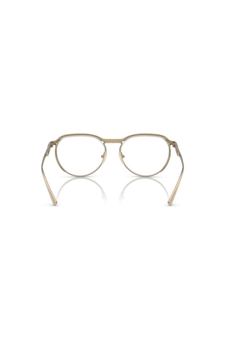 55mm Oval optical glasses, Alternate, color, Gold