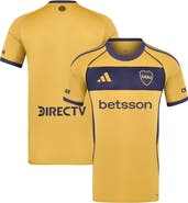 adidas Men's adidas Yellow Boca Juniors 2025/26 Away Replica Jersey