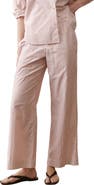 Marine Layer Marisol Pima Cotton Wide Leg Pants