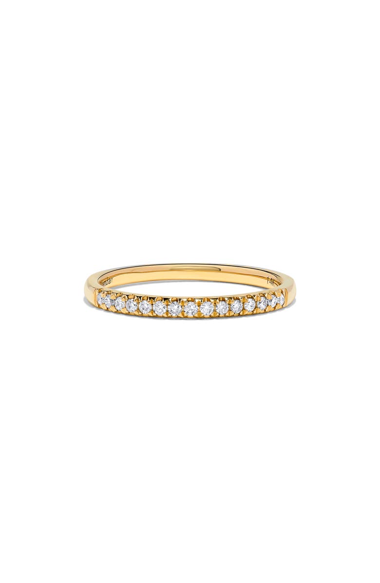 H.J. Namdar 14K Gold Prong Set Diamond Ring - 0.15 ctw, Alternate, color, Yellow Gold