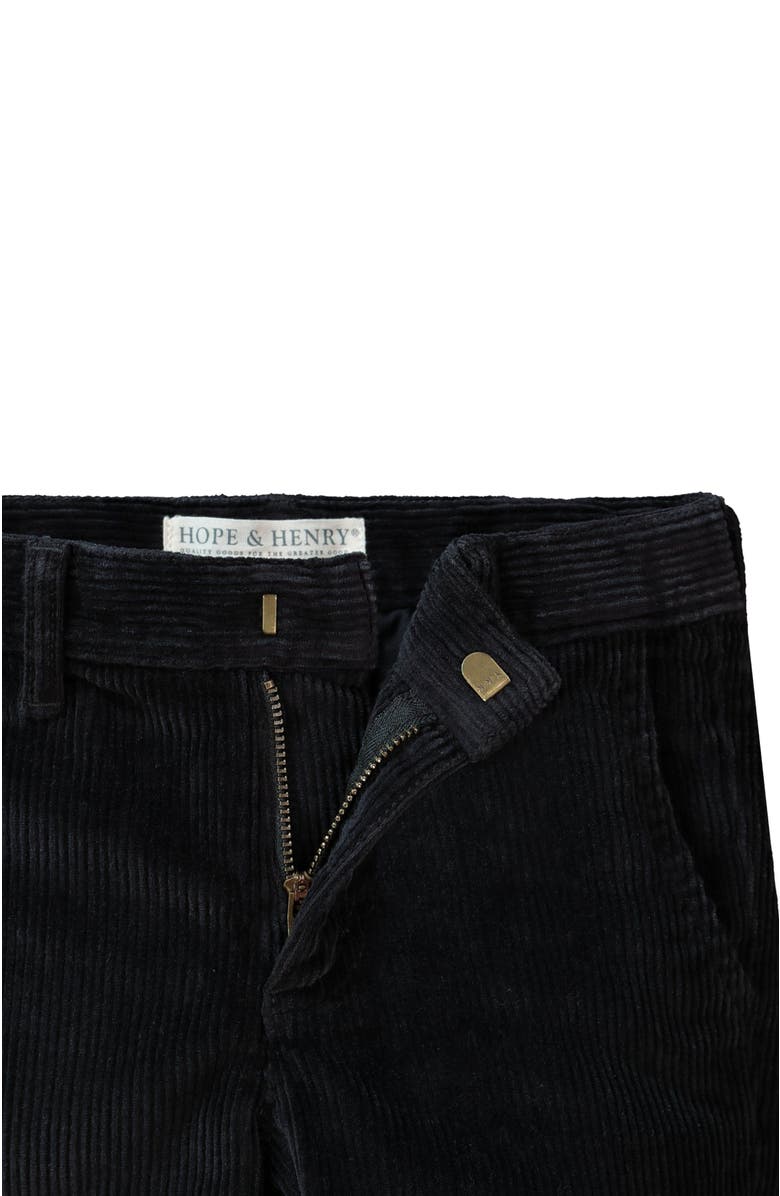 Hope & Henry Baby Boys' Organic Corduroy Pant, Infant, Alternate, color, Black