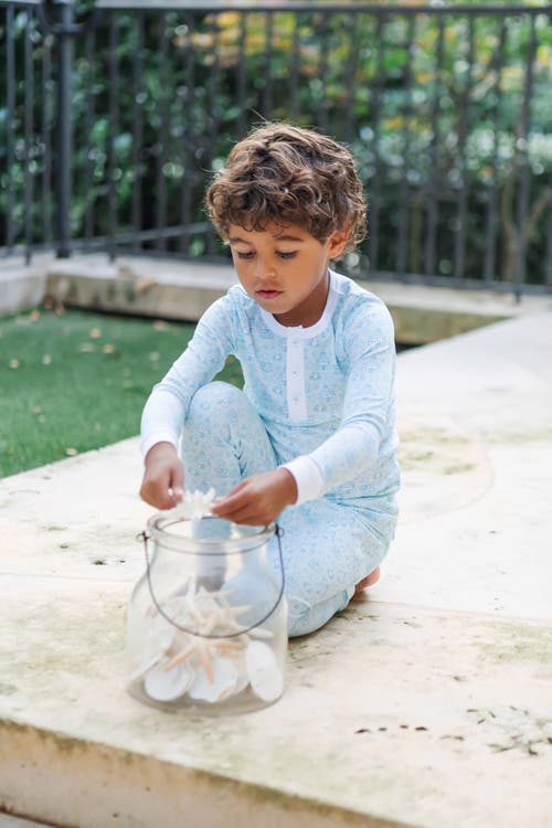 LILA AND HAYES LILA AND HAYES JACK BOYS' PAJAMA PANT SET