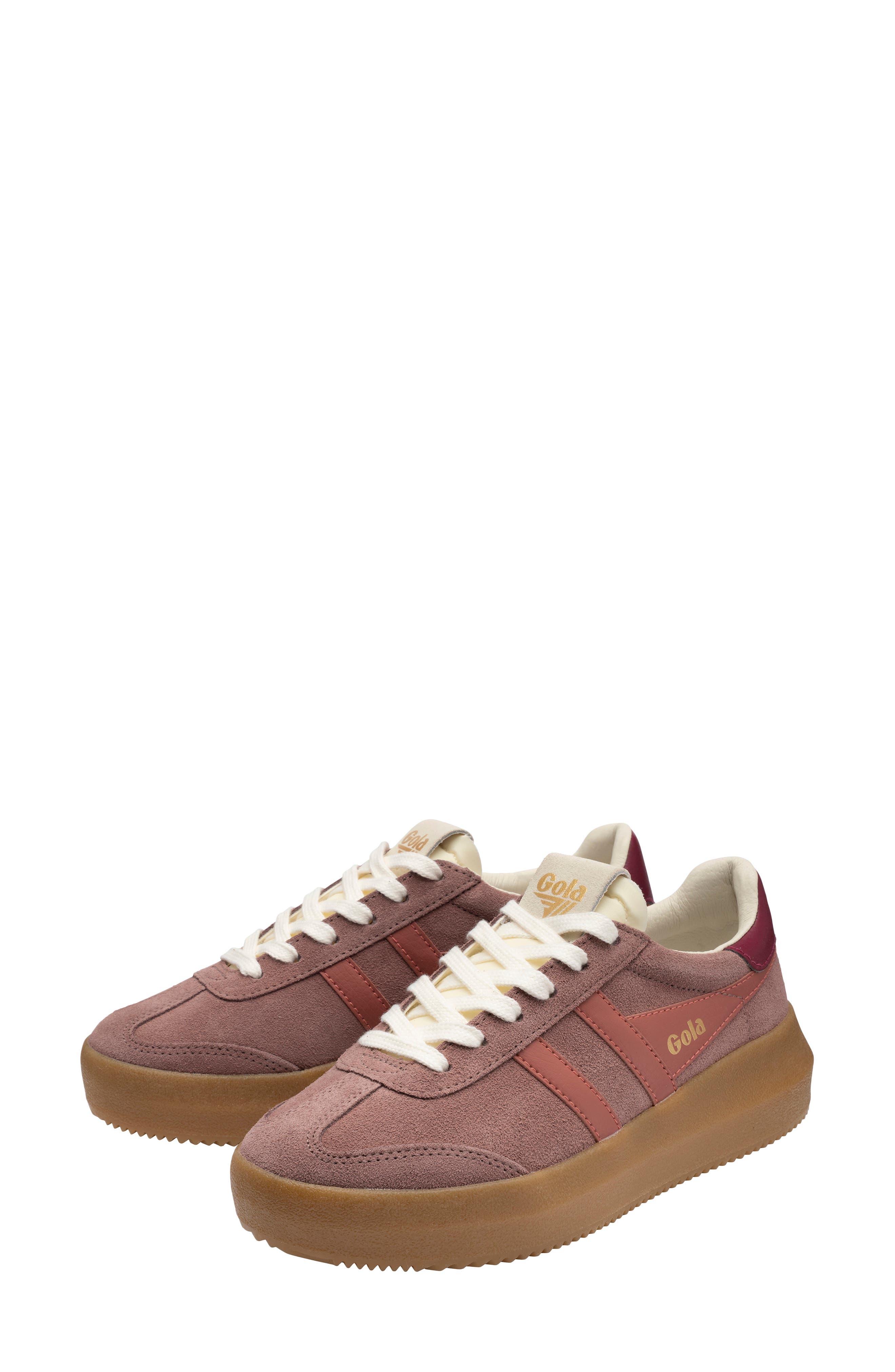 Athena Sneaker, Alternate, color, BROWNROSE/ CLAY/ CERISE/ GUM